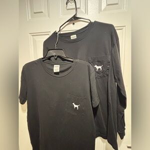 PINK Victoria's Secret Black Tee